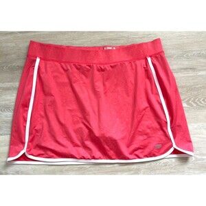 Reel Legends Keep It Cool Skort XL Hot Pink Built-In Shorts Performance Golf